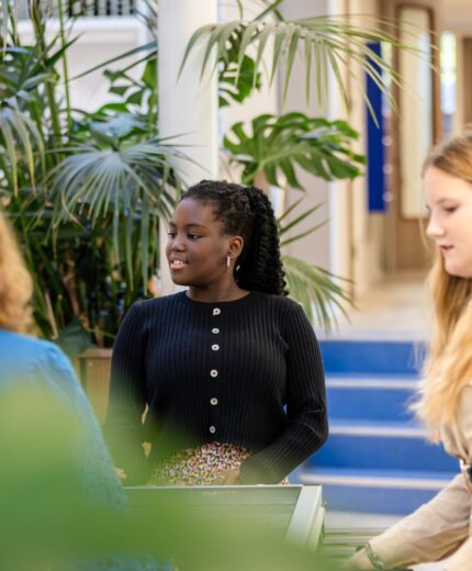 Leerlingen in de aula