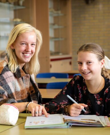 Leerlingen in de klas