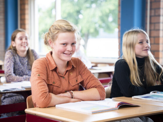 leerling, middelbare school, calvijn college, les