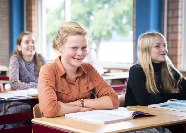 leerling, middelbare school, calvijn college, les