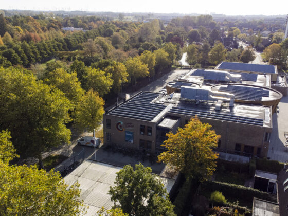 Dronefoto van locatie Middelburg