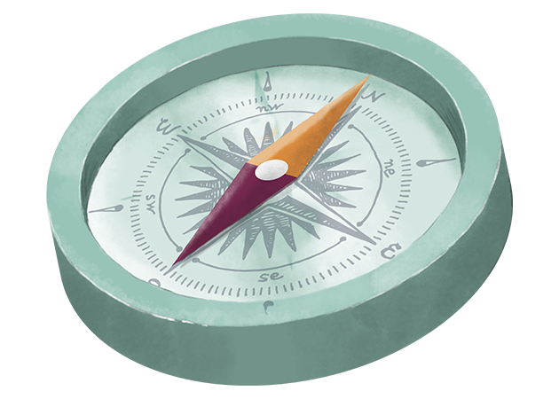 Illustration compass