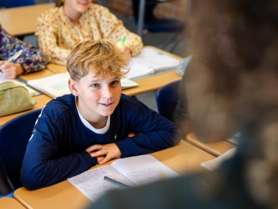 Leerling, aandachtig, vwo