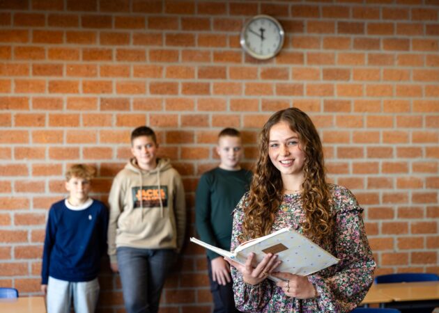 Leerlingen op locatie Klein Frankrijk